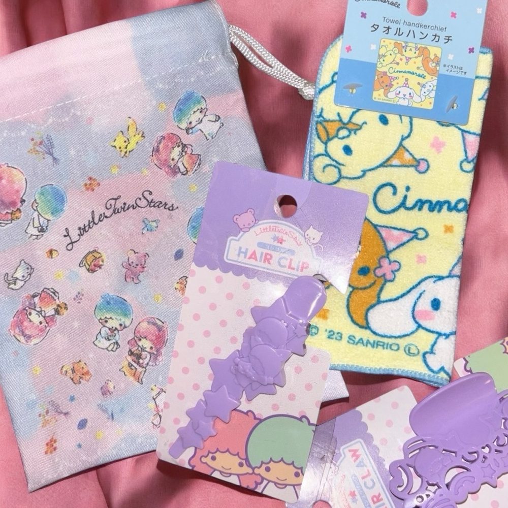 Sanrio Little Twin Stars Hair Clip Set